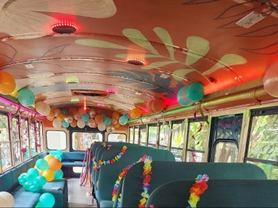 Tamarindo Party Bus Custom Theme